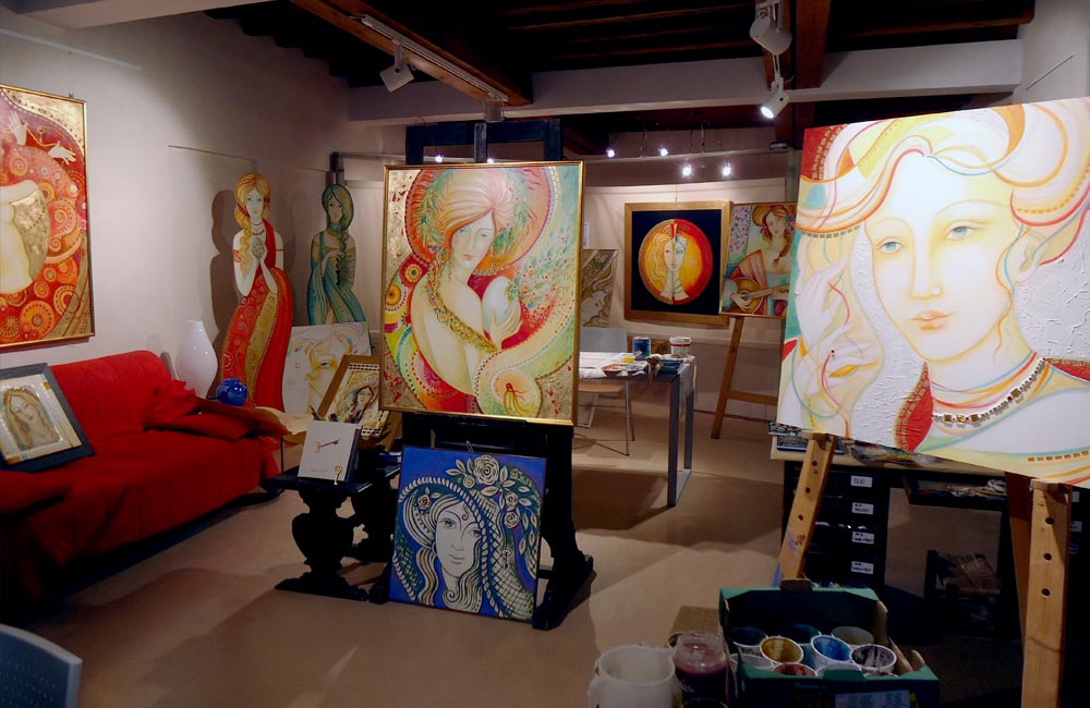 The atelier in Feltre